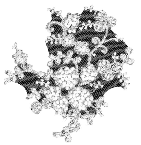 BEADED MOTIF - IV/SIL